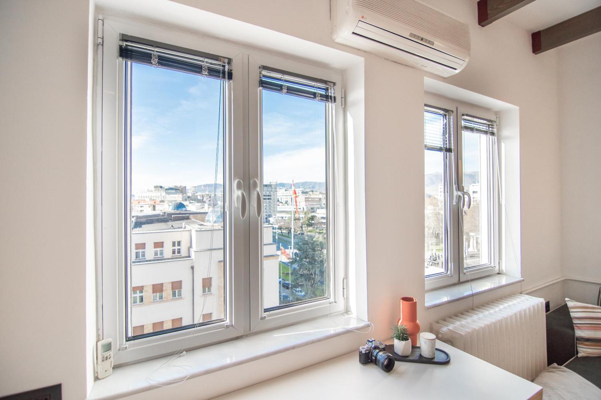 Dimov Center Apartment Szkopje Kültér fotó